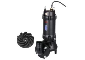 WQX潜水旋流泵可通过大颗粒耐磨铁屑液体输送泵